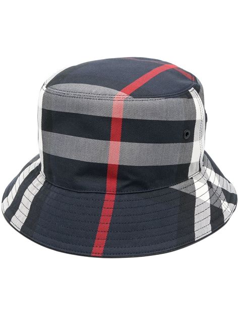 how to tell if a burberry bucket hat is real|Burberry vintage check hat.